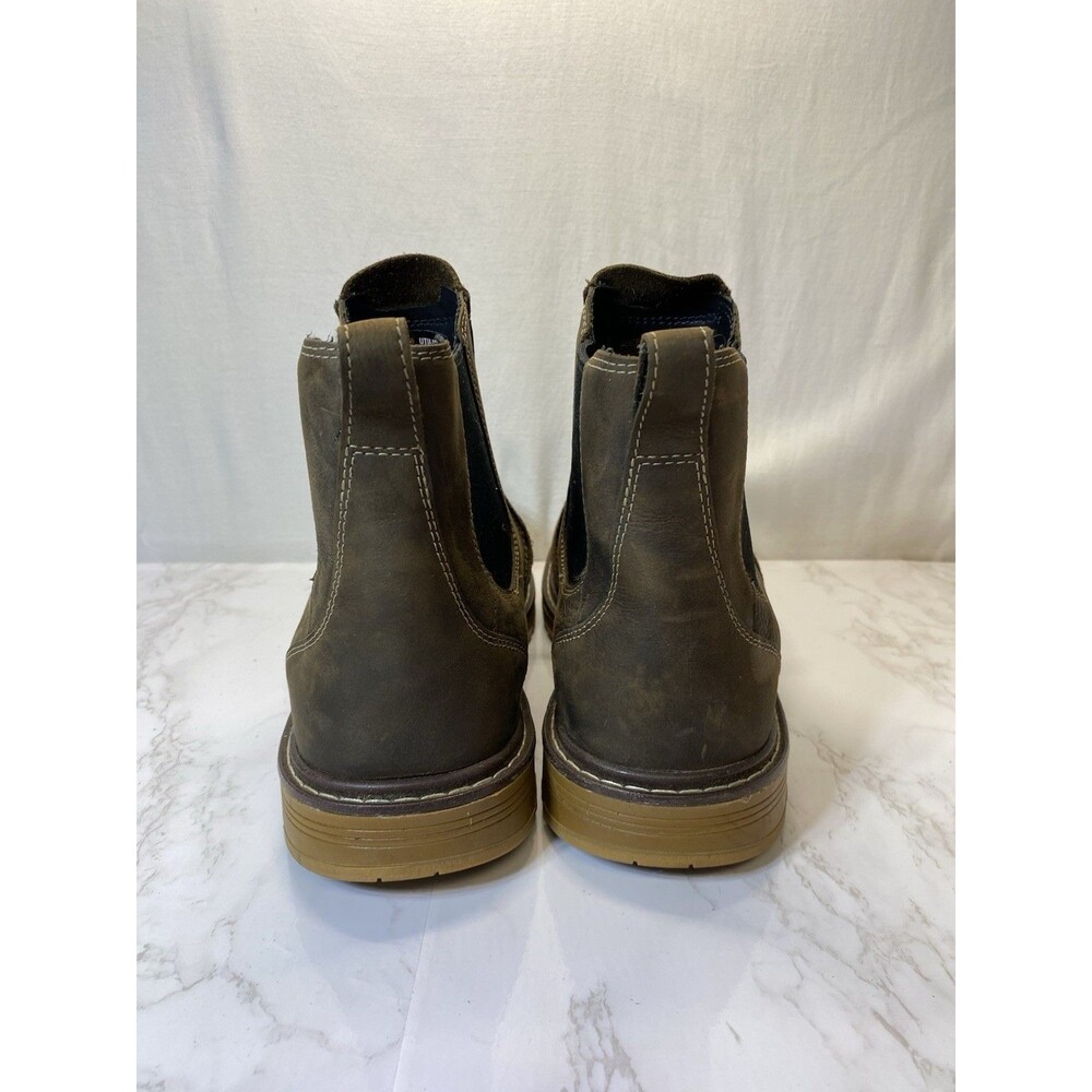 Keen Men's Seattle Romeo Mid Slip On Alloy Safety Toe Boots 1021344 - Picture 3 of 9